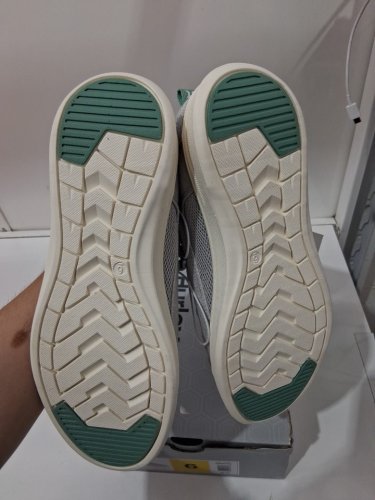 WOMEN'S Hurley Castaic Sneaker - SIZE 6 - grey/GREEN (STYLE: 5566709) image 3