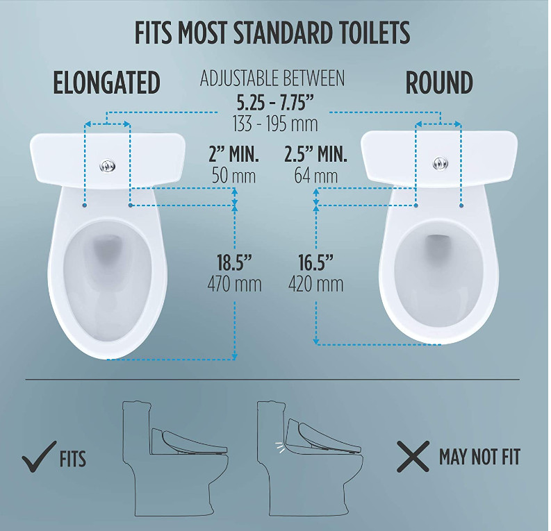 TOTO WASHLET ELECTRIC BIDET TOILET SEAT WITH REMOTE CONTROL HEAT & SOFT-CLOSE LID - round - WHITE (MODEL: SW3083#01) image 4