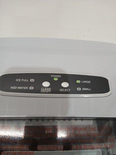 Frigidaire Stainless Steel Countertop Ice Maker with 26 lb/Day bullet ice - Silver (model: EFIC127-SS-SC-EP) image 6