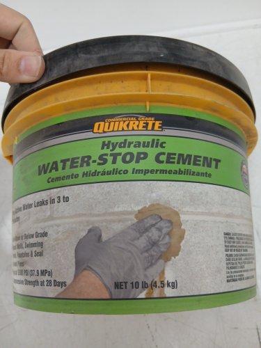 QUIKRETE water stop cement - 10lbs (model:1126-11) image 4