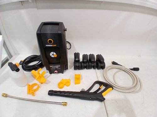 POWERPLAY SPYDER ELECTRIC CORDED PRESSURE POWER WASHER - 2030PSI - 1.5GPM- BLACK (MODEL: SPY2030C) image 3