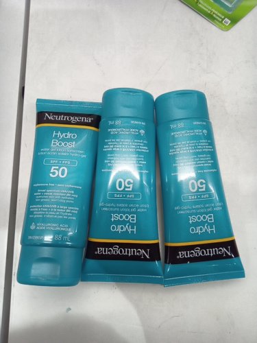 3PK NEUTROGENA Hydro Boost Water Gel Lotion SUNSCREEN, SPF 50 - 88ML each image 2