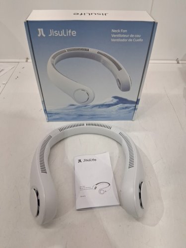 Jisulife LIFE4 5-Speed portable neck fan - OSFM - White (model: fa14-s) image 2