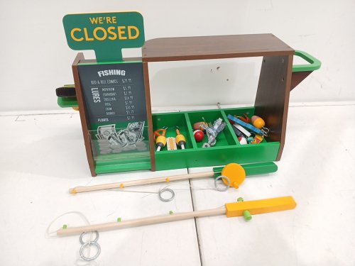 BPS Kids Wooden Fishing Shop Set image 4