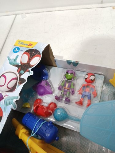 DISNEYJR. MARVEL SPIDEY & AMAZING FRIENDS WATERWEBS Ahoy Bubble Pirate Ship Toy - multicolor (MODEL: 60581) image 3
