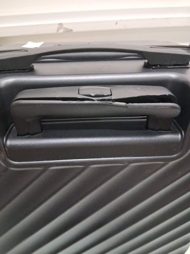 LUGGEX POLYCARBONATE HARD SHELL SUITCASE- 20"- CHARCOAL METALLIC -(MODEL:V3H-GBK20) image 4