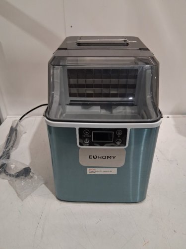 EUHOMY Ice Cube Maker Machine - 45Lbs/Day - Silver/Black (Model: IM004-CSI-CAEH / IM-FP) image 4