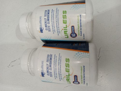 2 (60 Caps) R&D Healthcare Uriless Natural Health Supplement for overactive bladders - 2 month supply (120 caps total) image 2