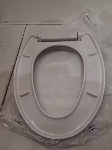 TOTO SOFTCLOSE ELONGATED TOILET SEAT - 18.5" x 14" x 1.5" - COTTON WHITE (MODEL: SS114#01) image 4