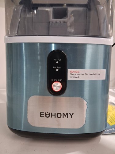 EUHOMY PEARL L1 PORTABLE NUGGET ICE MAKER COUNTERTOP - 35 LBS CAPACITY - STAINLESS STEEL (MODEL: IM013-NSI-CAEH) image 8