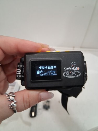 safehalo gps electric wireless dog Fence System - 65ft-9840ft - 12"-28" - black/orange (model: h09) image 6