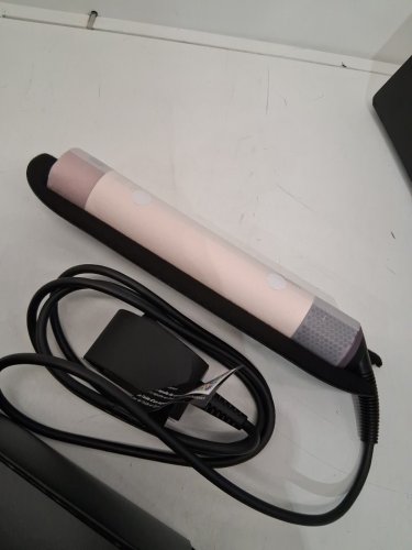 6PC DYSON i.d curly + coily airwrap multi styler and hair dryer with bluetooth - pink / rose gold ( model: hs08) image 9