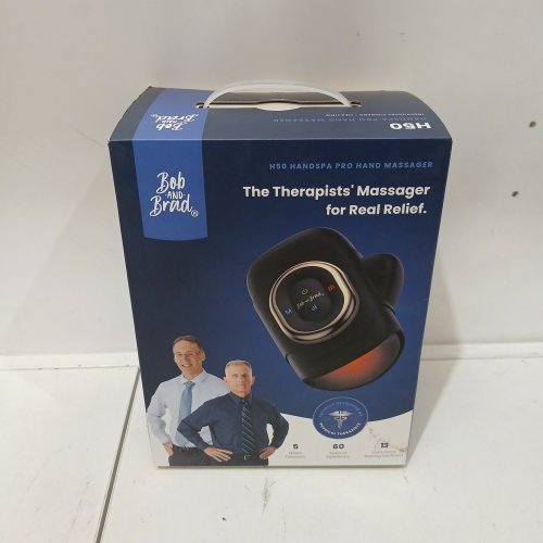 BOB AND BRAD cordless HANDSPA PRO HAND MASSAGER with heat - BLACK & GOLD (MODEL:BADUSHM-H50) image 2