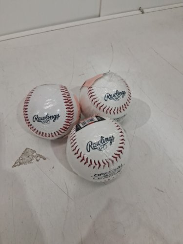 3 Rawlings Official OLB3 League Solid Cork & Rubber Center Baseball (Model: WALOLB3C-R) image 2