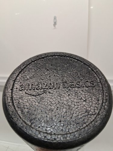 AMAZON BASICS HIGH-DENSITY ROUND FOAM ROLLER - 36" - BLACK image 4