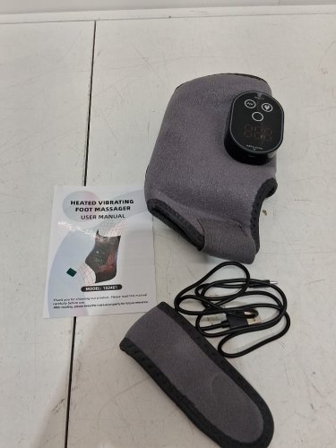 BAISEMAIN heated vibrating foot massager brace - grey - (Model: 102401) image 3