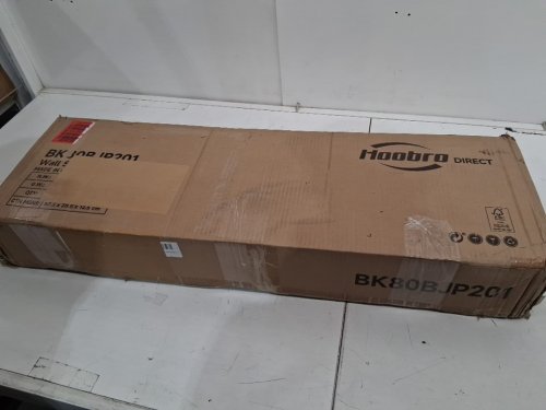 2PK HOOBRO Floating Hanging Shelves with Invisible Brackets - 31.5" - BLACK (MODEL: bk80bjp201) image 2