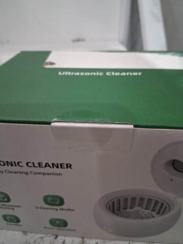 ultrasonic Cleaner Machine - 45000hz - 200ml - white - (model:	‎JX-580PRO) image 3