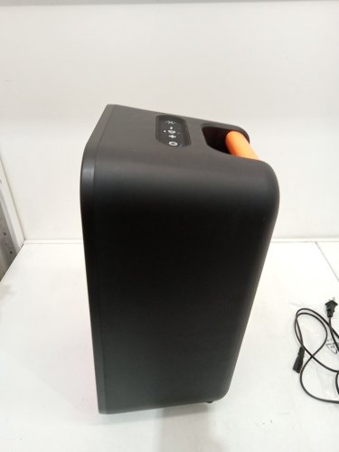 SKULLCANDY STOMP XL WIRELESS BLUETOOTH PARTY SPEAKER - INTEGRATED CARRY HANDLE​, IPX5 WATER RESISTANCE, 12-HOUR BATTERY LIFE - BLACK ORANGE (MODEL:2SKSK1851/4449801) image 5