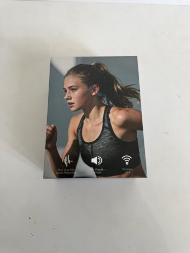 SANOTO BONE CONDUCTION SPORT WIRELESS HEADPHONES - BLACK (MODEL: DG08) image 2