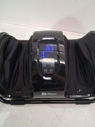 LIFEPRO SHIATSU KNEADING AND ROLLING MASSAGER WITH REMOTE - BLACK (MODEL: CA-LP-RLXTX-BLK) image 7
