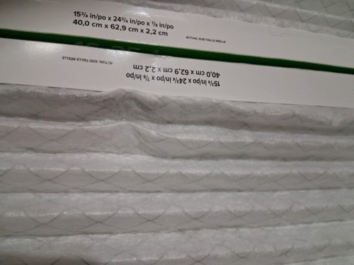 4pk 3m filtrete Tough on Pollen Electrostatic AC Furnace air Cleaning Filters -16" x 25" x 1" - white image 3