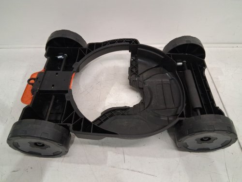 BLACK+DECKER Lawn Mower Removable Deck for String Trimmer - fits 12" trimmer - black (MODEL: MTD100) image 5