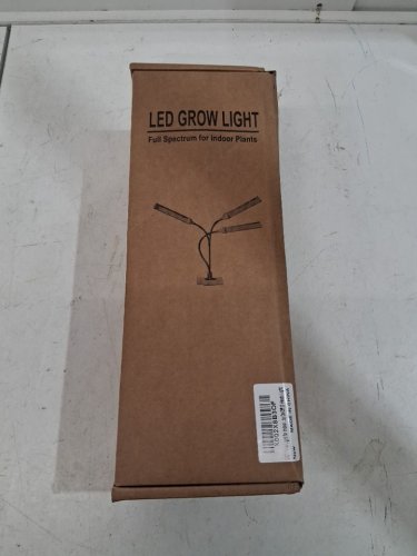 FLEXIBLE CLIP-ON 3-HEAD LED GROW LIGHT - 25" 12V - WHITE/SILVER image 4