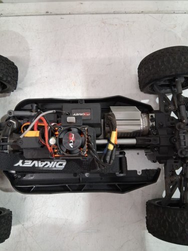 High Speed Racing RC Buggy - 1:12 scale - red/black image 6