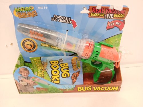 Nature Bound Bug Catcher Toy Vacuum Gun - Orange/Green image 2