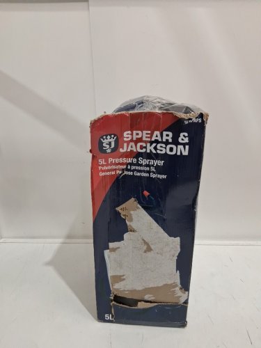 Spear & Jackson hand Pump Action garden watering Pressure Sprayer - 5L - WHITE (MODEL: 5LPAPS) image 2