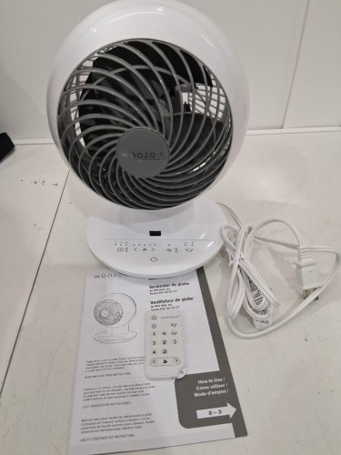 IRIS Woozoo 5-Speed OSCILLATING Globe Fan - 82FT RANGE - WHITE (Model: PCF-SC15T-CT/2354207) image 3