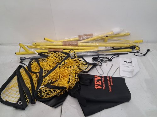 Soccer Rebounder Rebound Net - 72" x 51" - yellow/black (model: scr001) image 3