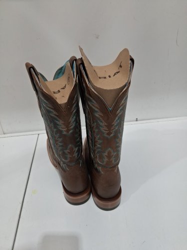 Women’s Ariat  13.5" Frontier Tilly Cowgirl Boots - 8 - rodeo tan/brown (style: 10042423) image 7