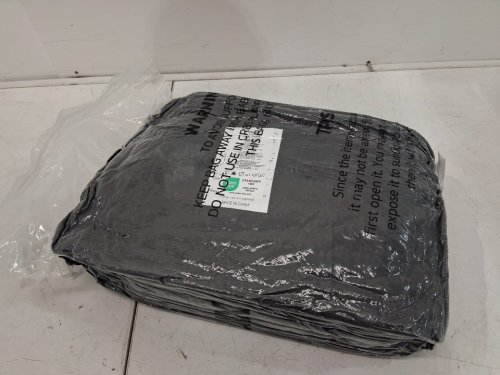 7PC COZYLUX BED IN A BAG COMFORTER SET - KING (102" x 90") - BLACK (Style: CLUS20G10G2KI) image 4