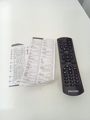 PHILIPS 3 DEVICE UNIVERSAL TV REMOTE - BLACK (MODEL: srp4322b/27) image 3