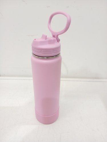 THERMOFLASK DOUBLE WALL VACUUM INSULATED STAINLESS STEEL BOTTLE - 24OZ - PINK image 2