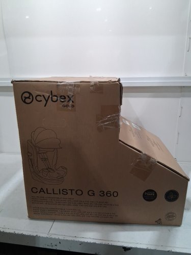 Cybex gold Callisto G 360 Rotating All-in-One Convertible Car Seat with safety assure protection system - 120LBS MAX - ALMOND beige (model: 524000601) image 7