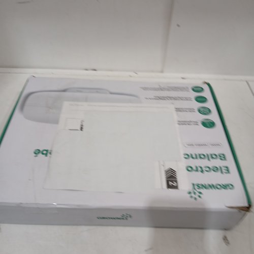 GROWNSY MULTIFUNCTIONAL BABY WEIGHT SCALE WITH 27" MEASUREMENT AND LCD SCREEN 330LB CAP - 27" X 15" X 10" - WHITE (MODEL:B12H) image 4