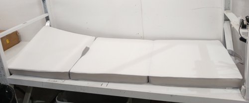 Tri-Folding Mattress - Single - White image 4