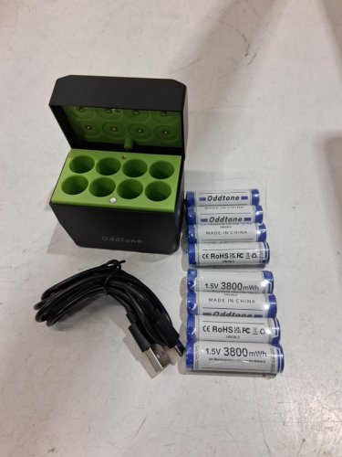 8PK MLADY LITHIUM AA RECHARGEABLE BATTERIES WITH CHARGER - 1.5V - (MODEL: TF-CD-066CE) image 3