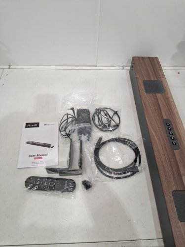 Hiwill Dolby Atmos bluetooth All-In-One Wooden sound bar with dual built-in subwoofer - 5.2.2ch - 33" (Model: WoNoble A502) image 8
