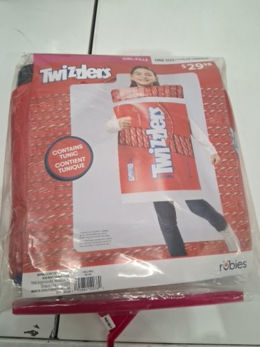 GIRLS RUBIES TWIZZLERS COSTUME - OSFM - RED (STYLE: 1001446) image 2