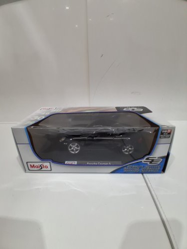 maisto *special edition* PORSCHE cayman s - 1:18 scale - BLACK (model: 9897765) image 2