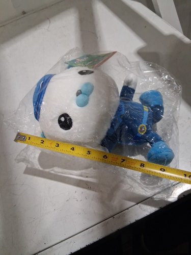 Fisher-Price Octonauts CAPTAIN BARNACLES Plush Figure -8" - blue /white image 3
