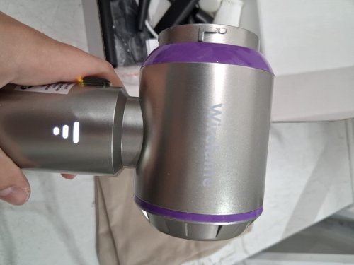 14pc brushless motor handheld Car Vacuum Cleaner - silver/purple - (model: st-6653) image 4