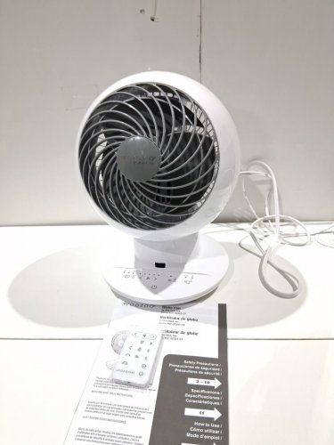 IRIS Woozoo 5-Speed OSCILLATING Globe Fan - 82FT RANGE - WHITE (Model: PCF-SC15T-CT/2354207) image 3