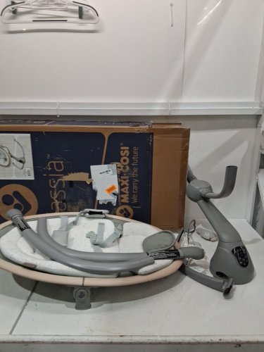 MAXI-COSI CASSIA AUTOMATIC BABY SWING WITH MOTION SENSOR, MUSIC, TOYS, AND 360 DEGREE ROTATION - MAX 20LB - MULTICOLOR - (MODEL: 53302CHBG) image 2
