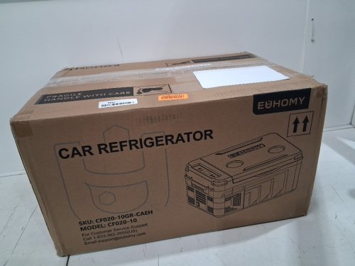 EUHOMY Car Refrigerator Compressor Electric Cooler WITH APP Control - 10l - grey (model: cf020-10gr-caeh) image 2
