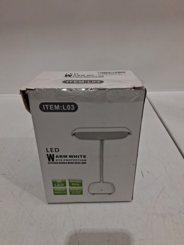 MAYTHANK Cordless Desk Table Lamp Reading Light - 3000K - 6000K - WHITE image 2